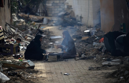 Les habitants de Gaza ont un besoin urgent d'aide. Image : Mohammed Zaanoun
